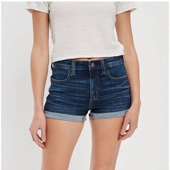American Eagle Outfitters Pants - AE Ne(X)t Level stretch denim Shortie shorts | NWT!